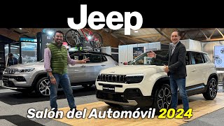 JEEP en el Salón del Automóvil 2024 lanzamientos novedades y más 4K [upl. by Natfa]