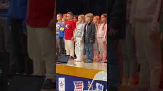 Oak View School Veterans Salute [upl. by Orianna]