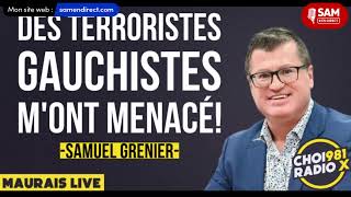 MA CHRONIQUE DU JEUDI 7 NOV RADIO X  DES TERRORISTES GAUCHISES MONT MENACÉ [upl. by Hardner132]