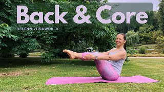 Yoga for Back amp Core Strength  Yoga Poses To Strengthen Your Abdominal And Lower Back Muscles [upl. by Philcox160]