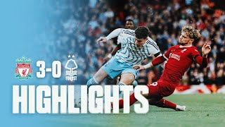 HIGHLIGHTS  LIVERPOOL 30 NOTTINGHAM FOREST  PREMIER LEAGUE [upl. by Joost202]