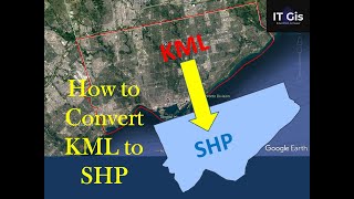 KML to SHP Conversion in ArcGIS  How To Convert KML File Into Shapefile  File Conversion  ITGis [upl. by Godart828]