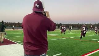 Timber Creek football at Cedar Creek [upl. by Tennaj]