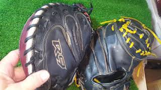 Rawlings and AllStar catchers Mitt Yellow Lace [upl. by Strohl]