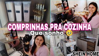 COMPRINHAS PRO LAR💕REALIZEI UM SONHO 🥹 MUITAS COISAS FOFA PRA COZINHAsheinhome [upl. by Mina]