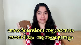 അയർലണ്ടിലെ നഴ്സ്മാരുടെ സാലറിNurses Salary in Ireland Both HSE amp Private and BenefitsHSE Pay Scale [upl. by Dyrrej]