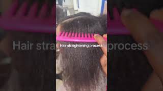 Type 4c hair straightening [upl. by Traver]