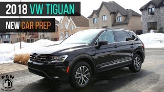 2018 VOLKSWAGEN TIGUAN  New Car Prep Detail [upl. by Chapin242]