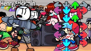 Henry Stickmin Returns Getting Revenge in Friday Night Funkin [upl. by Akcired555]