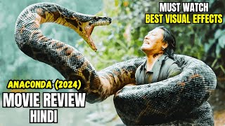 Anaconda 2024 Review  Anaconda 2024 Movie Review  Anaconda 2024 Hindi Movie [upl. by Abbotsun]