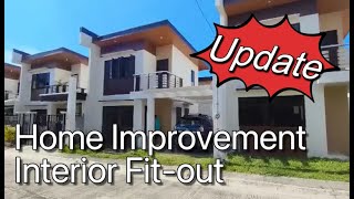 Home Improvement and Interior Fitout Part 1  Talia House Unit Idesia City Dasmarinas Cavite [upl. by Violetta]