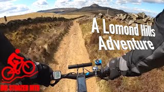 A Cracking OffRoad MTB Trail in The Lomond Hills Fife Scotland MTB [upl. by Mchenry]