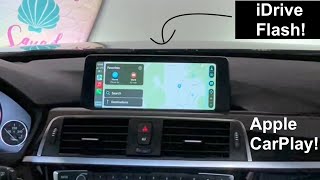 iDrive 4 to iDrive 6 Flash W Apple CarPlay Easy Bimmer Coding NBT 4 EVO F30 BMW [upl. by Kilian]