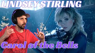 EPIC CHRISTMAS JAM Lindsey Stirling REACTION  Carol of the Bells [upl. by Trisa716]