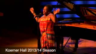 You Dont Know What Love isquot Arlene Duncan amp Joe Sealy Koerner Hall 2013 [upl. by Etnovad]