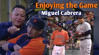 MLB  Miguel Cabrera Enjoying the Game [upl. by Wilkey]