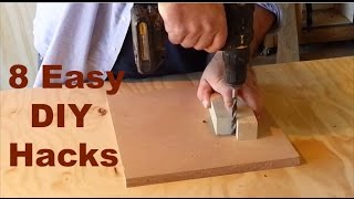 DIY Hacks  8 money saving handyman and woodworking hacks [upl. by Denise]