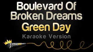 Green Day  Boulevard Of Broken Dreams Karaoke Version [upl. by Alue]