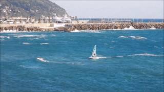 Windsurf Imperia Spiaggia DOro  2 january 2017 [upl. by Ogden]