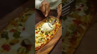 Pizza  Authentic Italian  Burrata Cheese  Best pizza in kolkata [upl. by Aicatsal]