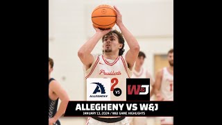 Mens Basketball vs Allegheny 11324 [upl. by Acisseg598]