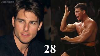 Tom Cruise vs JeanClaude Van Damme Transformation ★ 2019 [upl. by Neila]