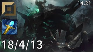 Mordekaiser Top vs Shen  EUW diamond  Patch 1421 [upl. by Hoban]