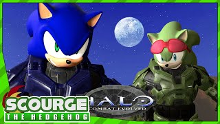 Scourge and Sonic play HALO PART 2 [upl. by Gilligan483]