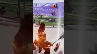 Dinosaur plays baseball with two humans as balls aewfightforever luchasaurus wrestlinggame aew [upl. by Layol]