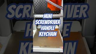 Mini Screwdriver Handle Keychain🔐🔑3dprinting 3ddruck bambulab diy viralshorts [upl. by Reppiks670]