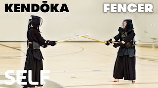 Fencers Try to Keep Up with Kendōkas  SELF [upl. by Osicnarf]