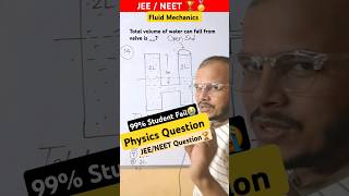 🔥JEENEET Test Series Physics Question Class 11 properties of Fluids neet Physics shorts video [upl. by Rozamond399]