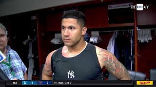 Gleyber Torres on state of the Yankees offense [upl. by Ecirb]