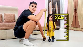 WORLDS SHORTEST WOMAN 24 inches 29 years old  Jyoti Amg [upl. by Free]