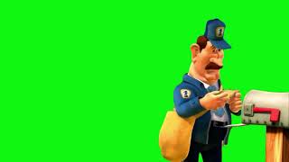 barnyard mailman green screen free [upl. by Velasco]