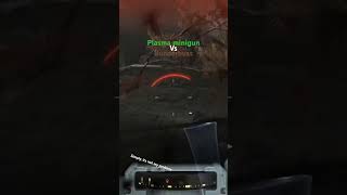 futuristic Plasma minigun Vs 1800s blunderbuss not my problem gaming fallout2 falloutgame FO4 [upl. by Elletnwahs]