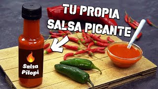 Fabrica tu propia SRIRACHA casera SALSA PICANTE [upl. by Marilyn698]