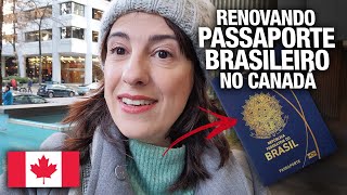 Dica Como renovar passaporte brasileiro no Canadá 🇨🇦 [upl. by Aenet3]