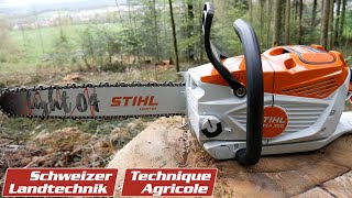 Stihl «MSA 300» Neuer Massstab bei AkkuSägen [upl. by Mehala]