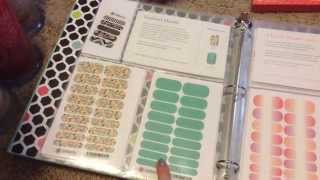 How I organize my Jamberry wraps [upl. by Fortunio718]