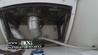 How To Replace Leaking Laundry Clothes Washing Machine Water Supply Line Shut Off Repair Video [upl. by Virendra]