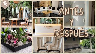 ANTES y DESPUÉS Remodelación casa en la Condesa CDMX [upl. by Noirred]