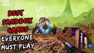 20 Best SANDBOX Games Everyone Must Play [upl. by Cock854]