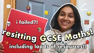 I RESAT GCSE MATHS heres what I learnt from my mistakes [upl. by Arec]