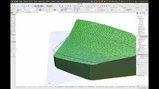 Archicad28 Gelände Modell Höhenlinien geschichtet [upl. by Shaine]