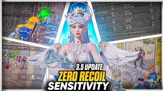 40 FPS Best Gyro Sensitivity  35 Update ZERO RECOIL Sensitivity For BGMI PUBGMOBILE [upl. by Danforth310]