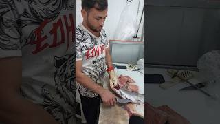 Watch and learn how to clean fish in 20 seconds fishcutting [upl. by Hartzell556]