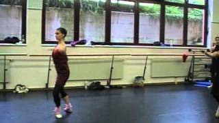 Ballett StPölten Training mit Karina Sarkissovampg [upl. by Lynett]