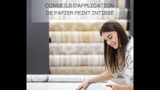 CONSEIL D’APPLICATION DE PAPIER PEINT [upl. by Hamo]