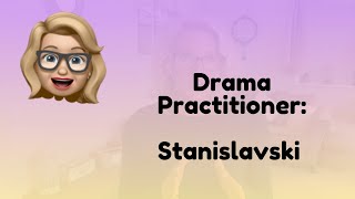 Stanislavski techniques [upl. by Yerac]